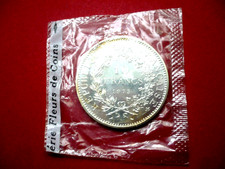 PIECE DE 10 FRANCS ARGENT HERCULE  1973   FDC  DANS BLISTER D'ORIGINR