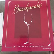 jeu de dégustation bacchanales Sentosphère +18