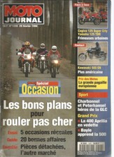 MOTO JOURNAL N°1220 CAGIVA 125 SUPER CITY / YAM 125 TDR / KAWA 500 EN / APRILIA