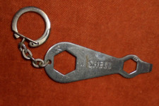 Porte-clés SHELL (OIL) mini OUTIL Outillage Clé de 14 & 9 + tournevis