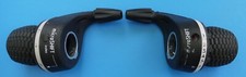 Manettes de vitesses a poignee tourmante "MicroShift" 6V x 3V (Paire) 