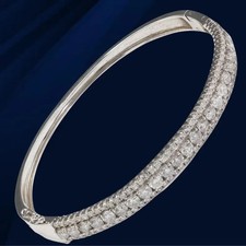 Bracelet Bangle En Diamant