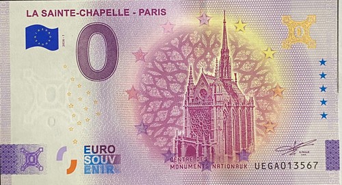 Billet euro sainte - euro,