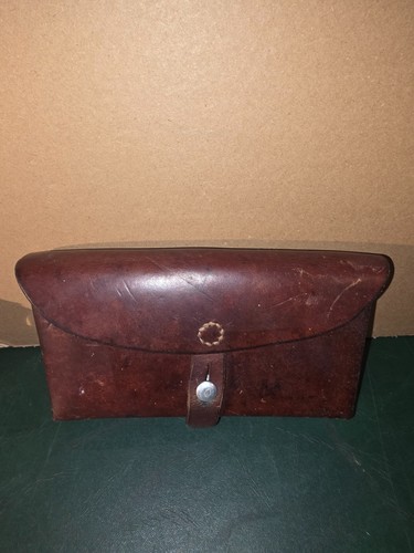 Etui cuir pour cartouchiere - cuir,