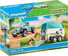 Playmobil Car with Pony