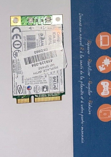 Carte wifi atheros ar5bxb63 - carte,