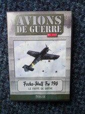 DVD Editions Atlas Avions de guerre n°4-Focke Wulf Fw 190 Le fauve de Brême