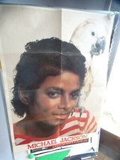 MICHAEL JACKSON POSTER GEANT NOIR ET BLANC THRILLER