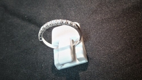 Bague alliance blanc 18 - bague,, en