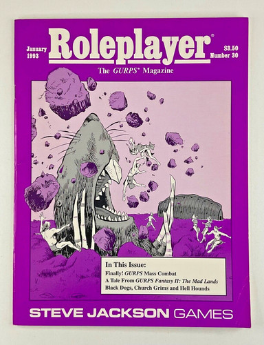 Roleplayer the gurps - roleplayer,