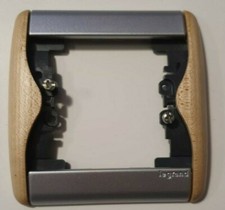 82470 legrand sagane plaque simple xeliomat bois erable artic interrupteur