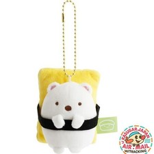 Peluche suspendue San-X Sumikko Gurashi Itsudemo Osushi Shirokuma fm Japan