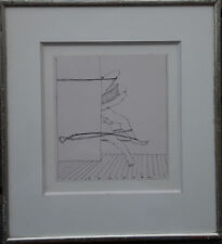 Gérard BERINGER - Dessin original encre sur papier composition surréaliste*/
