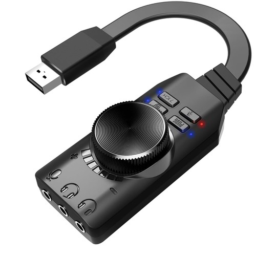 Carte son usb externe 1 - usb, 7.1