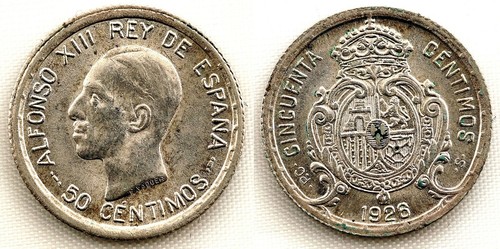 Spain alfonso xiii - spain-alfonso, xiii.50