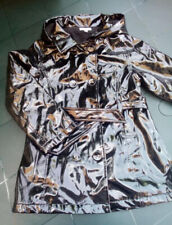 Manteau Ciré noir doublé à capuche "Collection" 8 ans