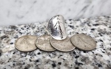 Bague pièce monnaie 1 - pièce, de