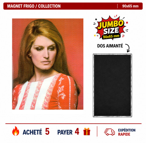 Magnet frigo dalida ver - magnet,