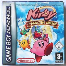 KIRBY AND THE AMAZING MIRROR GAME BOY ADVANCE NINTENDO GBA RARE COMPLET VIP