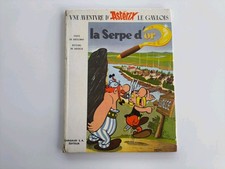 BANDE DESSINÉE BD DARGAUD GOSCINNY UDERZO ASTERIX LA SERPE D'OR 3e T 1963 EC