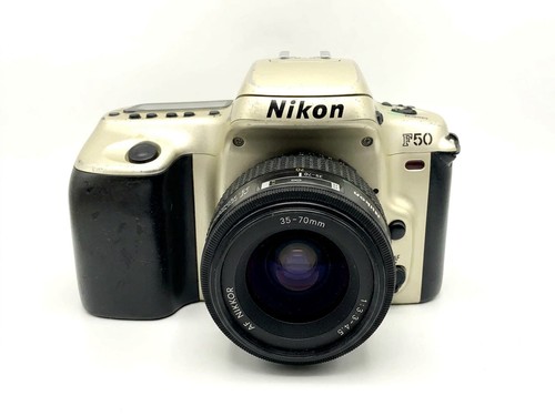 Nikon f50 kit reflex 35mm - 35mm, noir