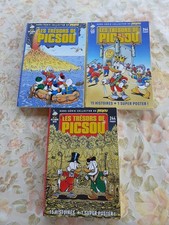3 TRÉSORS DE PICSOU HORS SÉRIE DON ROSA N° 44-46-48 Avec Posters