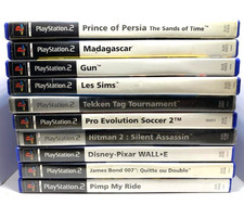 ✅Lot 10 Jeux PS2 Games Console Playstation 2 Tekken Hitman Prince of Persia 007