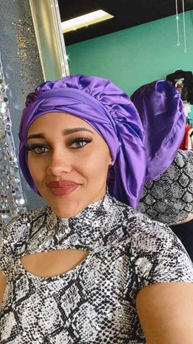 Purple bonnet - purple,