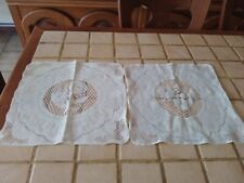 2 accoudoirs de fauteuil ou canapé