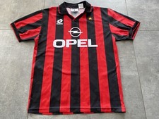 Jersey officiel retro vintage Milan AC Lotto taille M très bon état