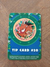 pass Euro Disney Disneyland carte Aventuriers sécurité 20 COINS RONDS 2019 TTB