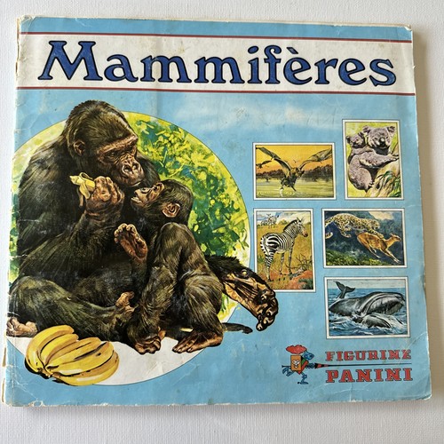 Album panini mammifères - panini,