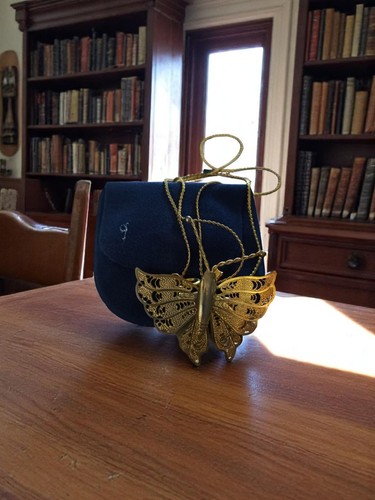 Broche collier papillon - broche,