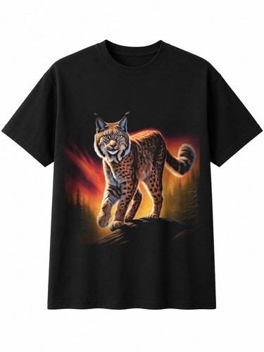 Airbrush lynx aurora wild cat - airbrush,
