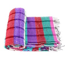 Tapis en chiffon indien rectangulaire magnifiquement fabriqué tapis de sol ta...