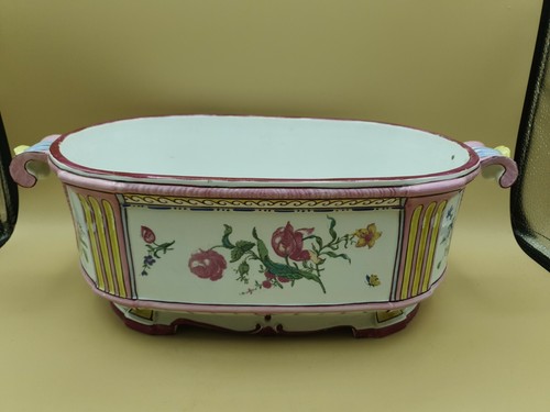 Gien rare jardinière 1870 - gien,
