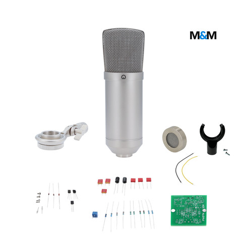 Kit microphone électret - microphone, à