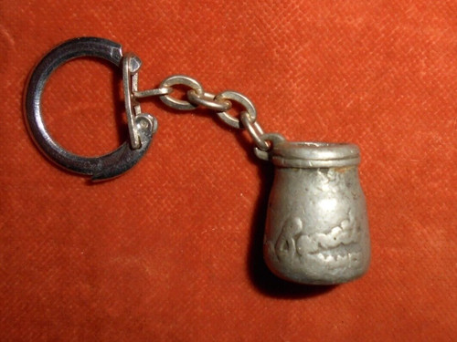 Porte clés pot yaourt - porte-clés,