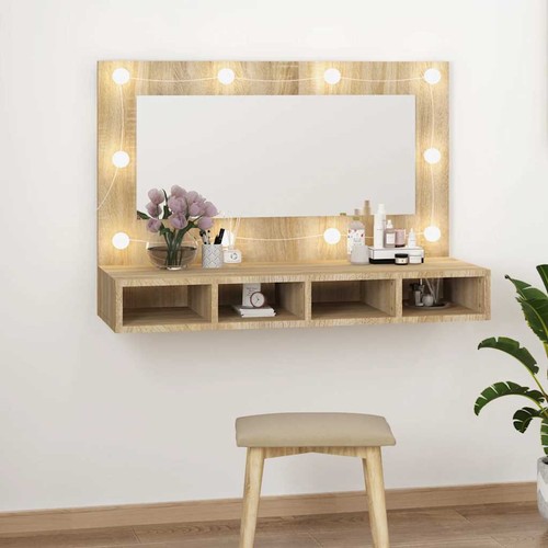 Armoire miroir avec led - miroir,