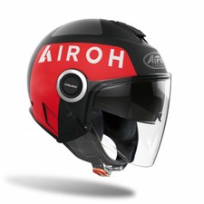 Casque Jet Airoh Helios Up Noir Mat Taille XS
