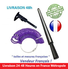 MESURE TAILLE DOIGT BAGUE BAGUIER TRIBOULET BIJOUTIER ANNEAUX FR-US RING SIZER
