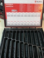 Assortiment de forets hélicoïdaux Wurth HSS DIN 338 type RN 118