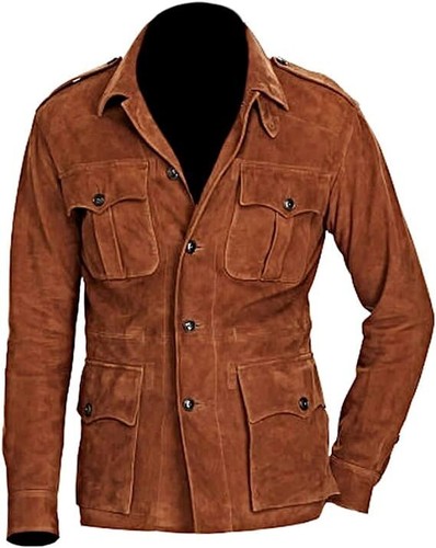 Manteau homme cuir - homme, daim