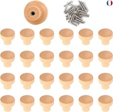25PCS Boutons de Meubles Ronds