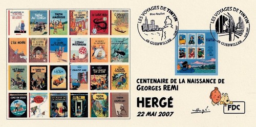 France 2007 fdc - france, carte