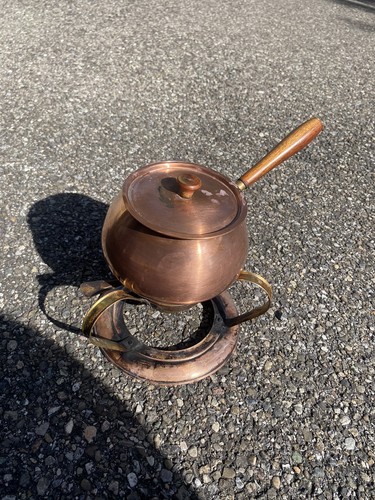 Appareil fondue cuivre - fondue, en