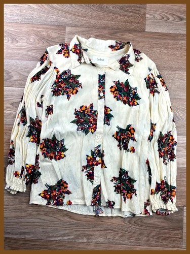 Chemise crème motifs - crème,