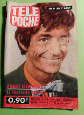 TELE POCHE N° 233 29 07 1970 ROBERT ETCHEVERRY  LE CHEVALIER TEMPETE