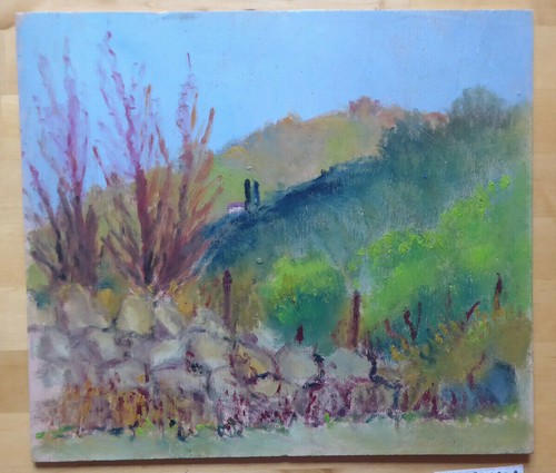 Petit tableau huile sur - l’huile,