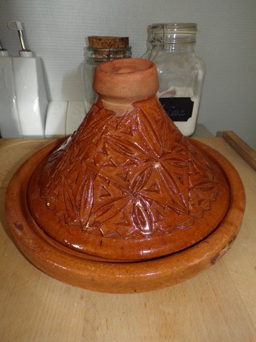 Plat tajine marocain grande - plat,